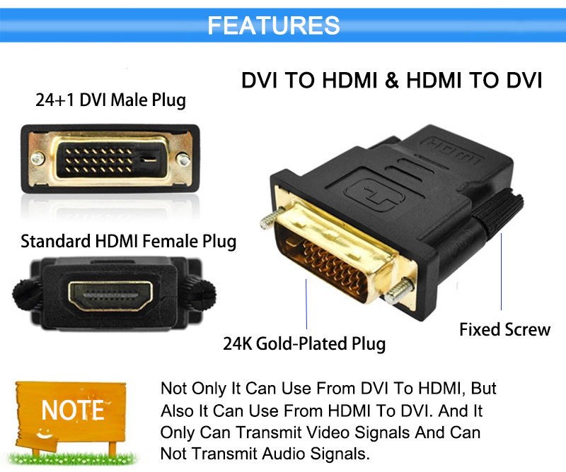 DVI to HDMI Adapter - Afbeelding 3